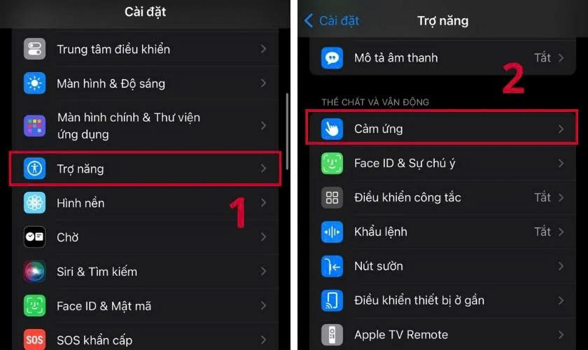 Cách tắt nguồn điện thoại iPhone với Assistive Touch